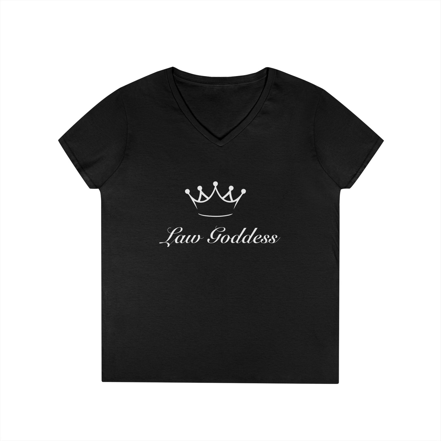 Law Goddess - Ladies' V-Neck T-Shirt