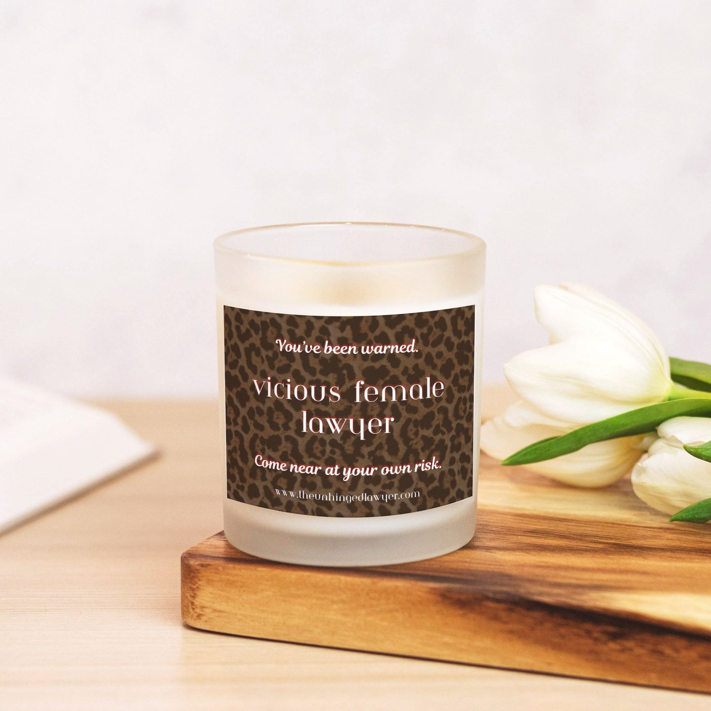 vicious female lawyer candle