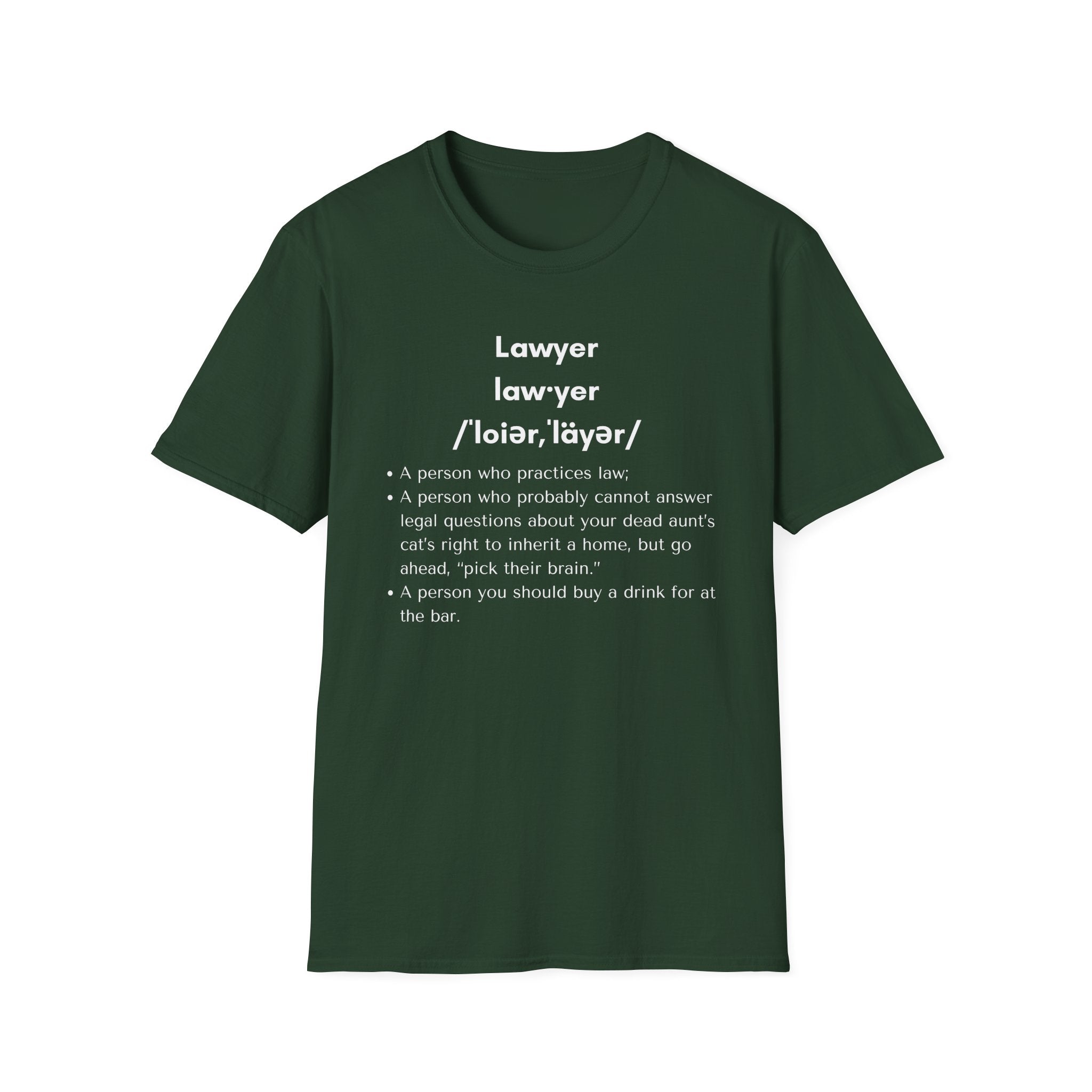 Definition of Lawyer - Unisex T-Shirt