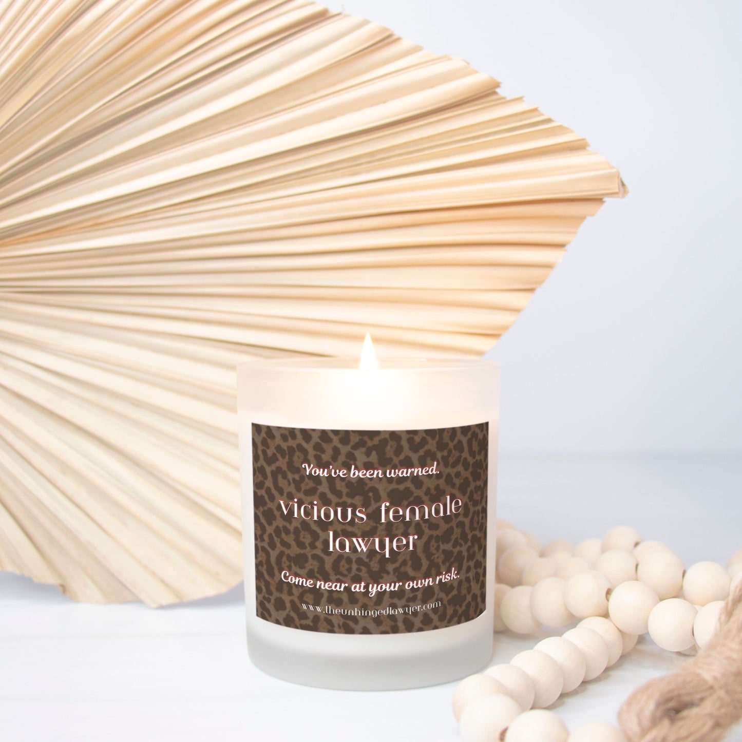 vicious female lawyer candle