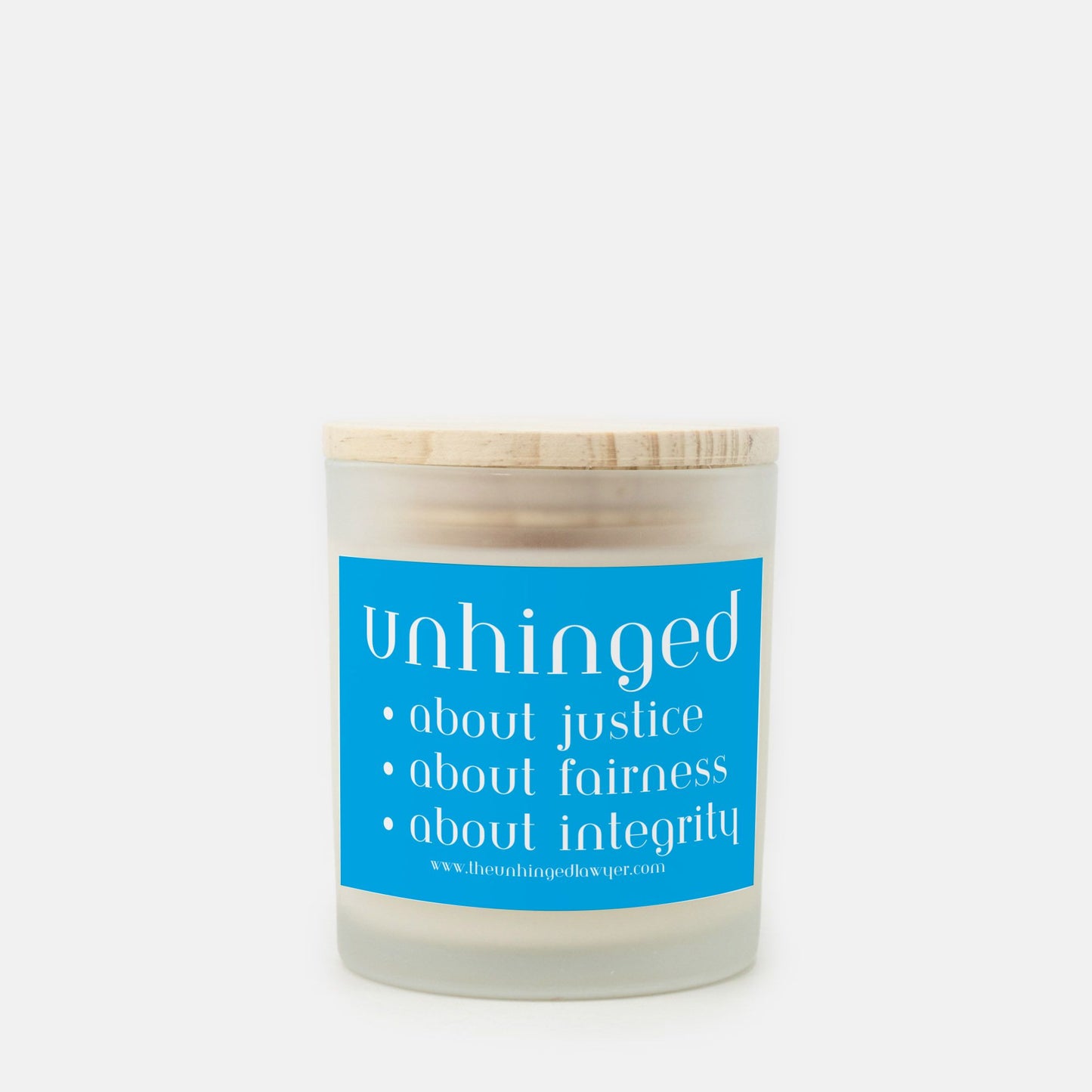 Unhinged candle