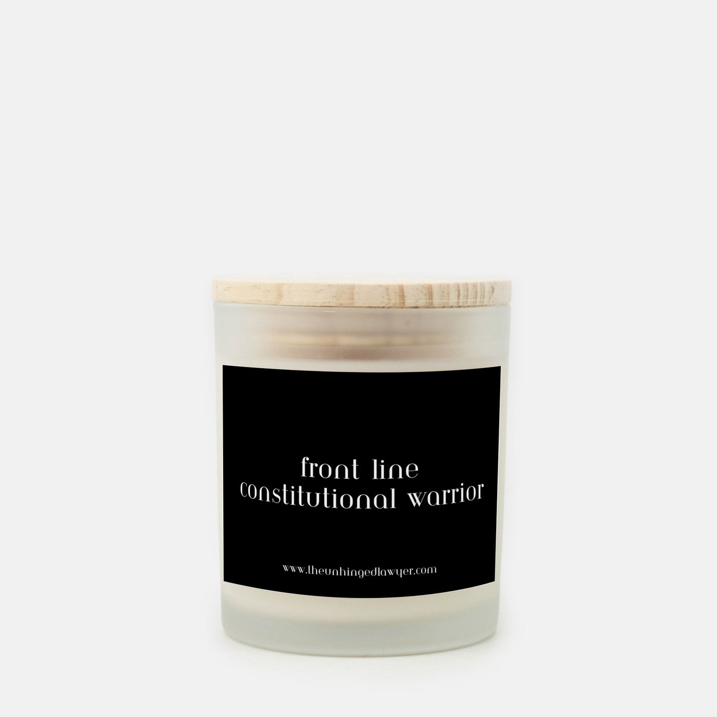 Constitutional warrior candle