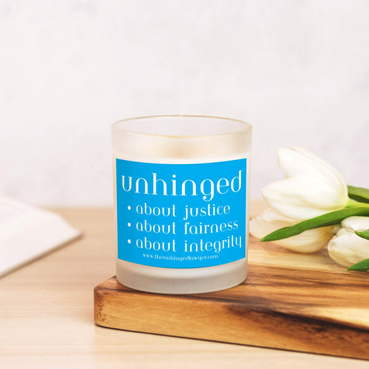 Unhinged candle