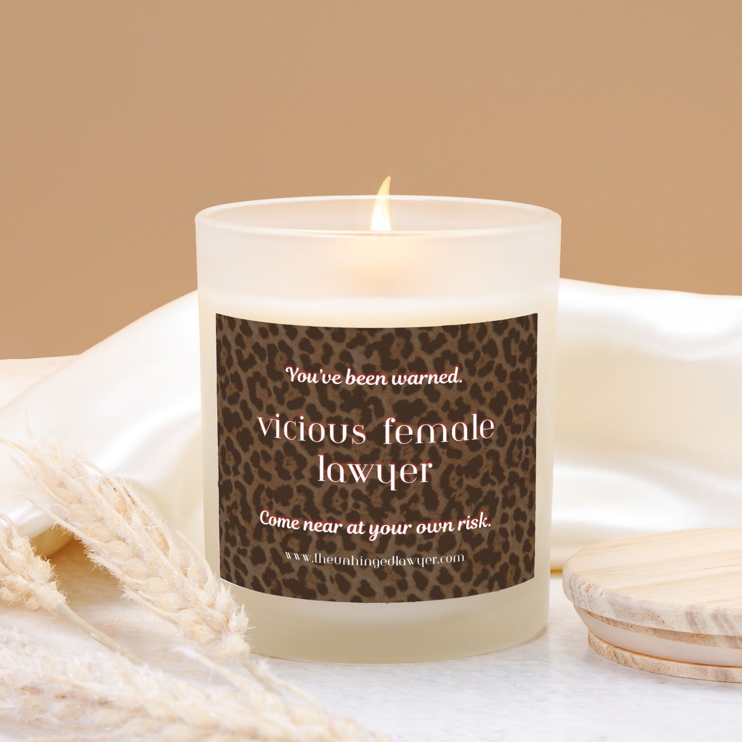 vicious female lawyer candle